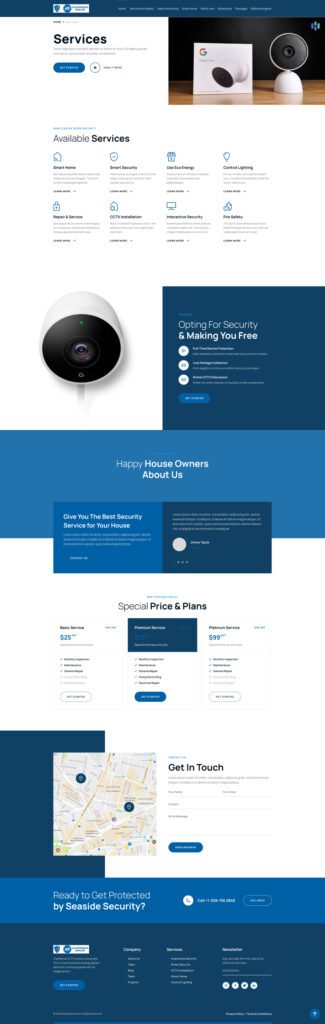 Services web design by Zahid